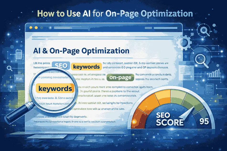How to Use AI for On-Page Optimization